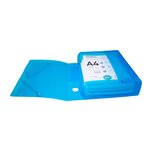 Boite De Classement En Polyproppylène Dos 80mm Iderama Pp - A4 - Couleurs Assorties - X 6 - Exacompta