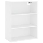 vidaXL Buffet blanc 69 5x32 5x180 cm bois d'ingénierie