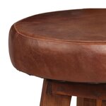 vidaXL Ensemble de bar 5 Pièces Bois solide de Sesham 115x56x107 cm