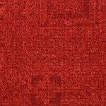 vidaXL Tapis d'escalier autocollants 15 Pièces Rouge 65x21x4 cm