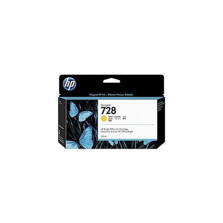 Hp 728 cartouche jaune f9j65a