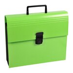 Trieur Valisette Avec Poignée 12 Compartiments Iderama - A4 - Couleurs Assorties - X 4 - Exacompta