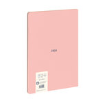Cahier collé  papier quadrillé  48 pages A4  série 1918  rose