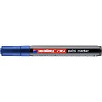 Marqueur Peinture 790 Bleu Pointe Moyenne 2-3 mm x 3 EDDING