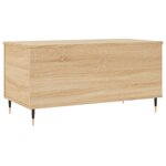 vidaXL Table basse Chêne sonoma 90x44 5x45 cm Bois d'ingénierie
