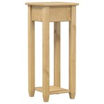 vidaXL Support pour plantes Corona 30x30x73 cm bois de pin massif
