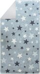 Tapis enfant Etoile 80 x 150 cm - Gris