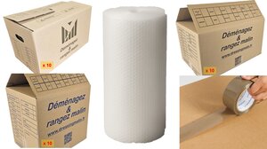Kit Déménagement T2 – Cartons & Fournitures pour 2 Pièces