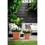 Vibia Campana Bac à fleurs Carré 37 - Marron Ø 36 x 36 cm