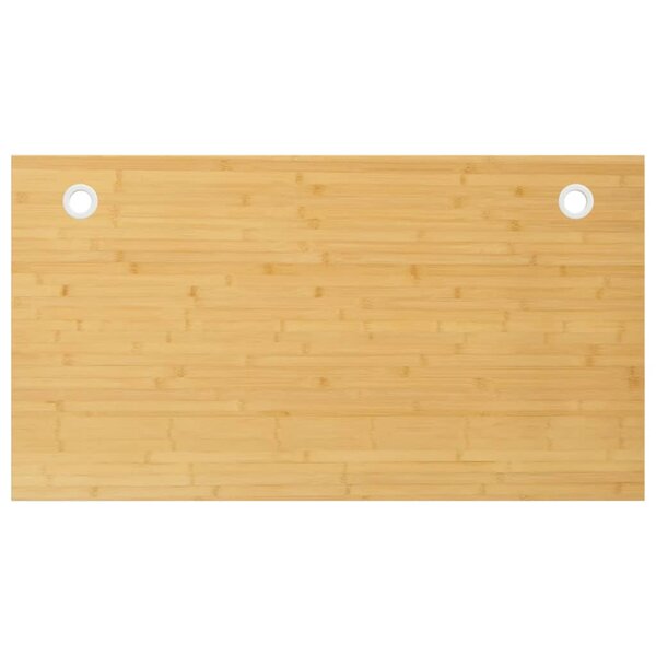 vidaXL Dessus de bureau 110x60x4 cm bambou