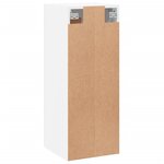 vidaXL Armoire murale blanc 34 5x34x90 cm bois d'ingénierie