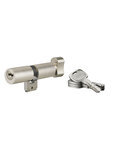 THIRARD - Cylindre adaptateur rond à bouton T2 BLCT  38Bx38mm  diamètre 22mm  4 clés