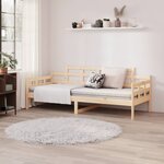 vidaXL Lit de jour Bois massif de pin 90x190 cm