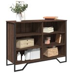 vidaXL Buffet chêne marron 101x35 5x74 5 cm bois d'ingénierie