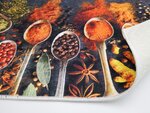 Tapis de cuisine imprimé 50 x 80 cm - Multicolore