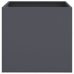 vidaXL Jardinière anthracite 42x40x39 cm acier