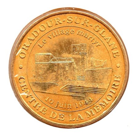 Mini médaille monnaie de paris 2009 - centre de la mémoire