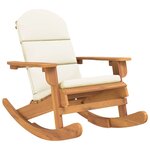 vidaXL Ensemble de salon de jardin Adirondack 3 Pièces bois acacia solide