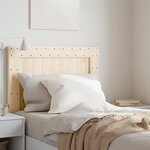 vidaXL Tête de lit 90x104 cm bois massif de pin