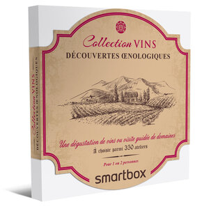 SMARTBOX - Coffret Cadeau Découvertes œnologiques -  Gastronomie