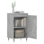 vidaXL Buffets 2 Pièces gris béton 40x35x70 cm bois d'ingénierie