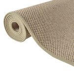vidaXL Tapis de couloir aspect sisal sable 50x300 cm