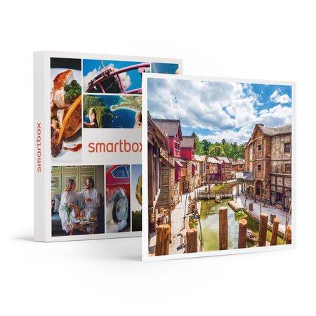 SMARTBOX - Coffret Cadeau 2 jours au Parc Astérix en 2024 avec nuit à l’Hôtel Les Quais de Lutèce 4* pour 2 adultes -  Séjour