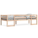 vidaXL Cadre de lit pour enfants 90x190 cm bois de pin massif