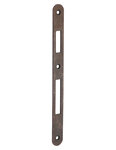 THIRARD - Boitier de serrure encastrable à cylindre pour porte d'entrée  axe 45mm  entraxe 85mm  bouts ronds  chrome