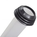 vidaXL Réservoir de wc avec entrée d'eau inférieure 3/6 L blanc