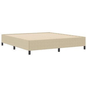 vidaXL Cadre de lit Vert clair Gris 180x200 cm Tissu en velours côtelé