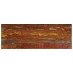 vidaXL Dessus de table 160x50x3 8cm rectangulaire bois massif récupéré