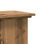 vidaXL Support pour plantes 33x33x60 cm bois d'ingénierie