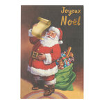 Carte De Vœux Musicale Père Noël - Draeger paris