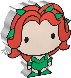 Pièce de monnaie en Argent 2 Dollars g 31.1 (1 oz) Millésime 2024 Chibi POISON IVY