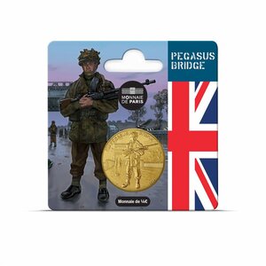 80 ans du D-DAY Monnaie de 1/4€ - Pegasus Bridge