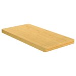 vidaXL Dessus de table 40x80x4 cm bambou