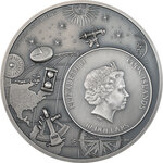 Pièce de monnaie en Argent 10 Dollars g 62.2 (2 oz) Millésime 2023 Historic Instruments ASTROLABE