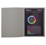 Pt 10 chemises ROCK''S 220 gris EXACOMPTA