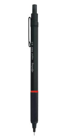 rOtring PRO Porte-mine mécanique rétractable  Noir  0.5 mm