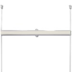 vidaXL Store plissé 90x200 cm Crème