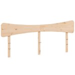 vidaXL Tête de lit 200 cm bois massif de pin