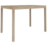 vidaXL Ensemble de salle à manger 5 Pièces Bois d'acacia solide