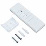 vidaXL Auvent rétractable automatique et poteaux 3 5x2 5 m Jaune blanc
