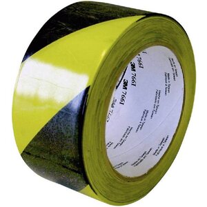 Ruban adhésif PVC souple 767i, noir / jaune, 50,8 mm x 33 m