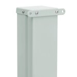 vidaXL Auvent latéral rétractable de patio 100x300 cm Noir