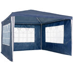 Tectake Tonnelle 3 x 3 x 2,5 m - bleu