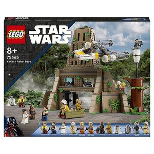 LEGO 75365 La Base Rebelle de Yavin 4 Star Wars™ - Set de Construction Épique