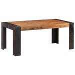vidaXL Table de salle à manger 180x90x76 cm Bois de manguier massif