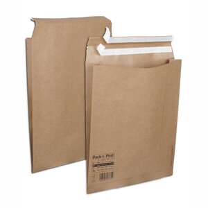 Boite 250 Pochettes d'Expédition ALLER-RETOUR Taille M-340X420/80 GPV